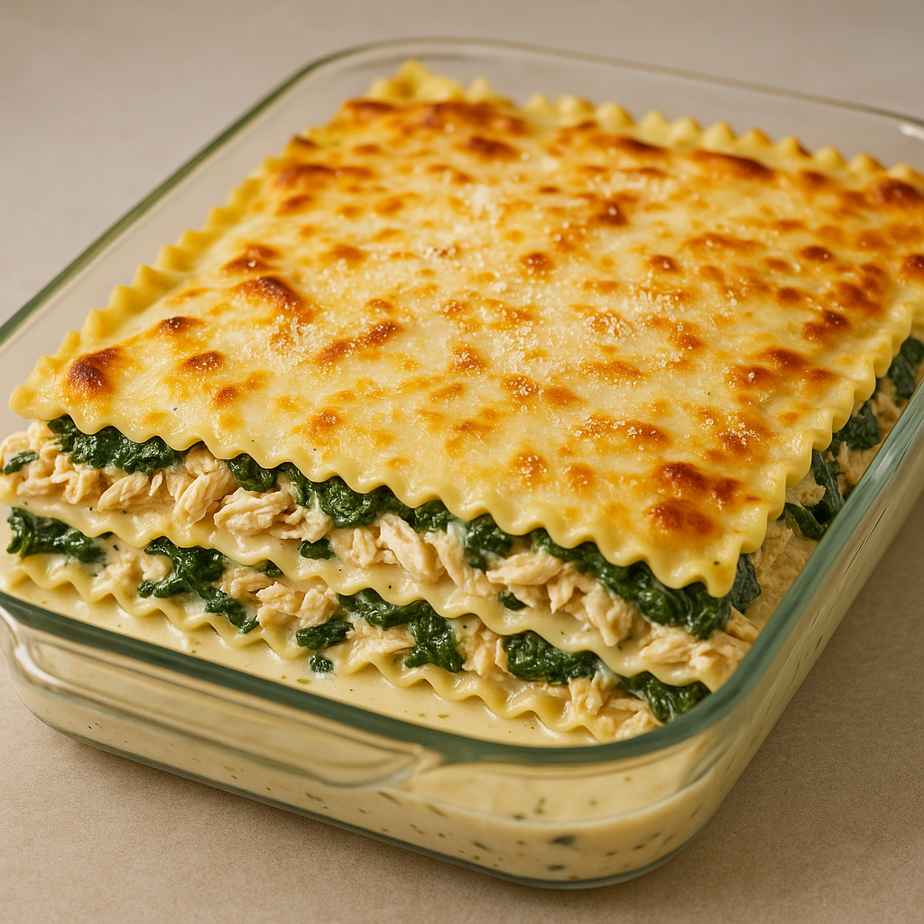 spinach lasagne